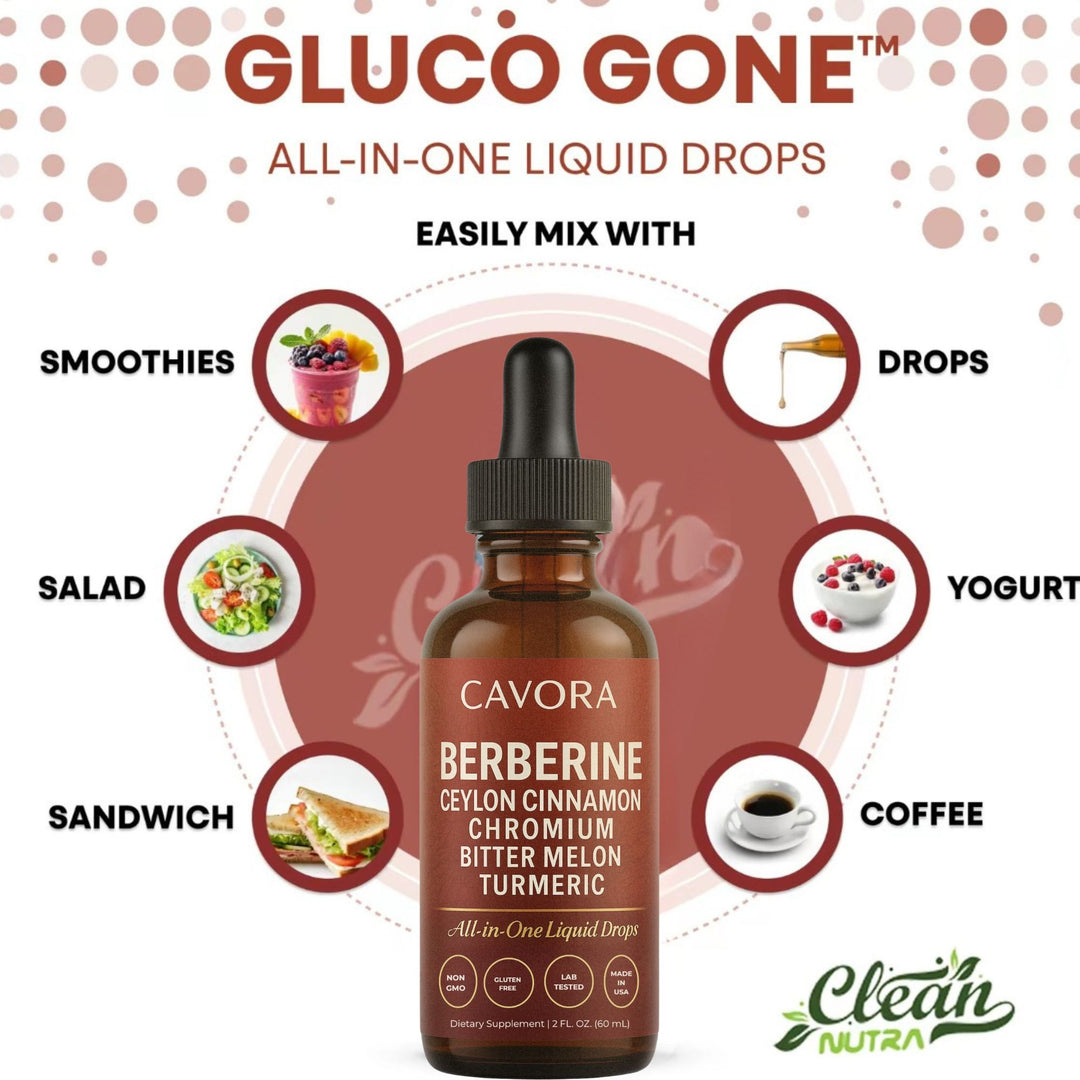 Cavora® Ceylon Cinnamon Berberine Liquid Drops