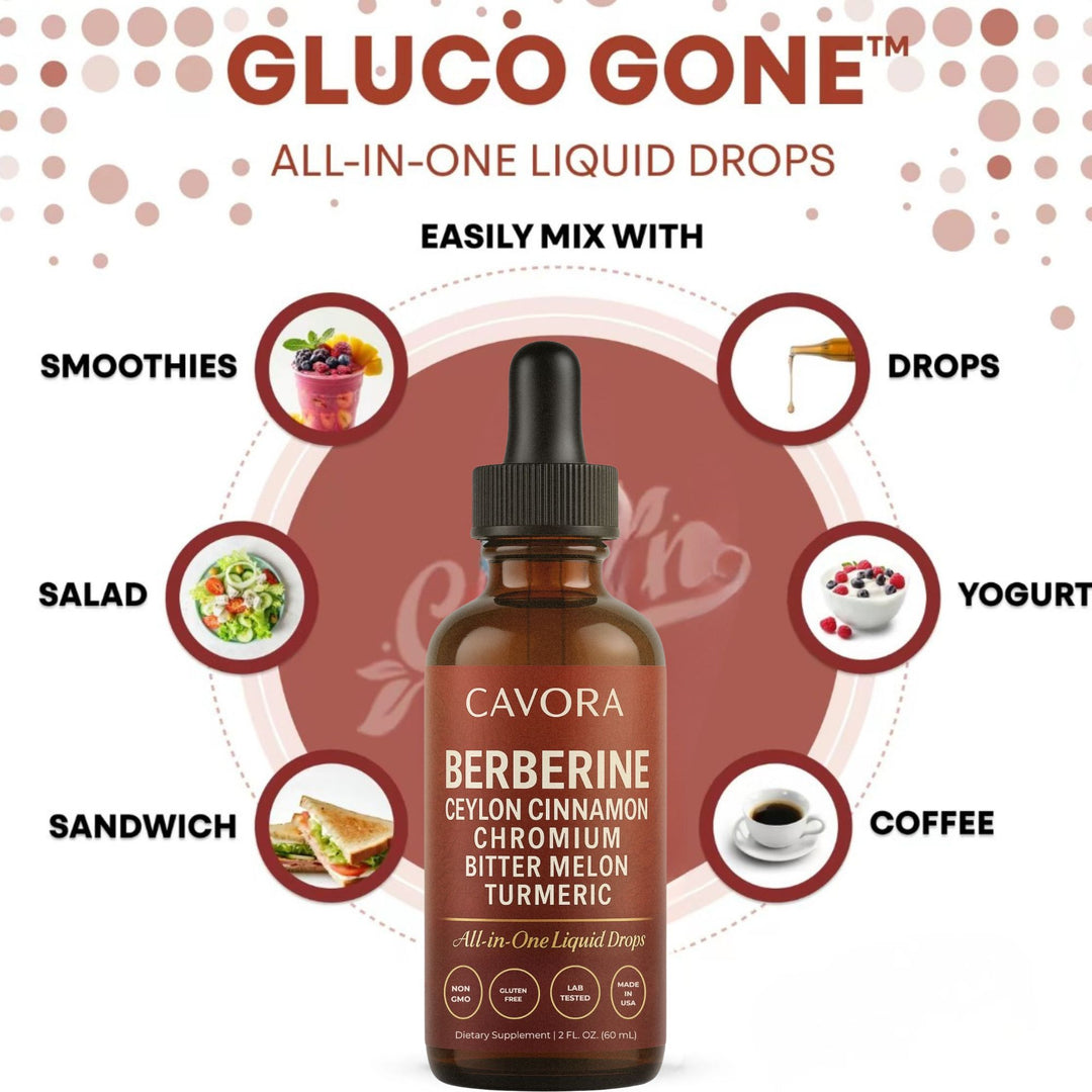 Cavora® Ceylon Cinnamon Berberine Liquid Drops