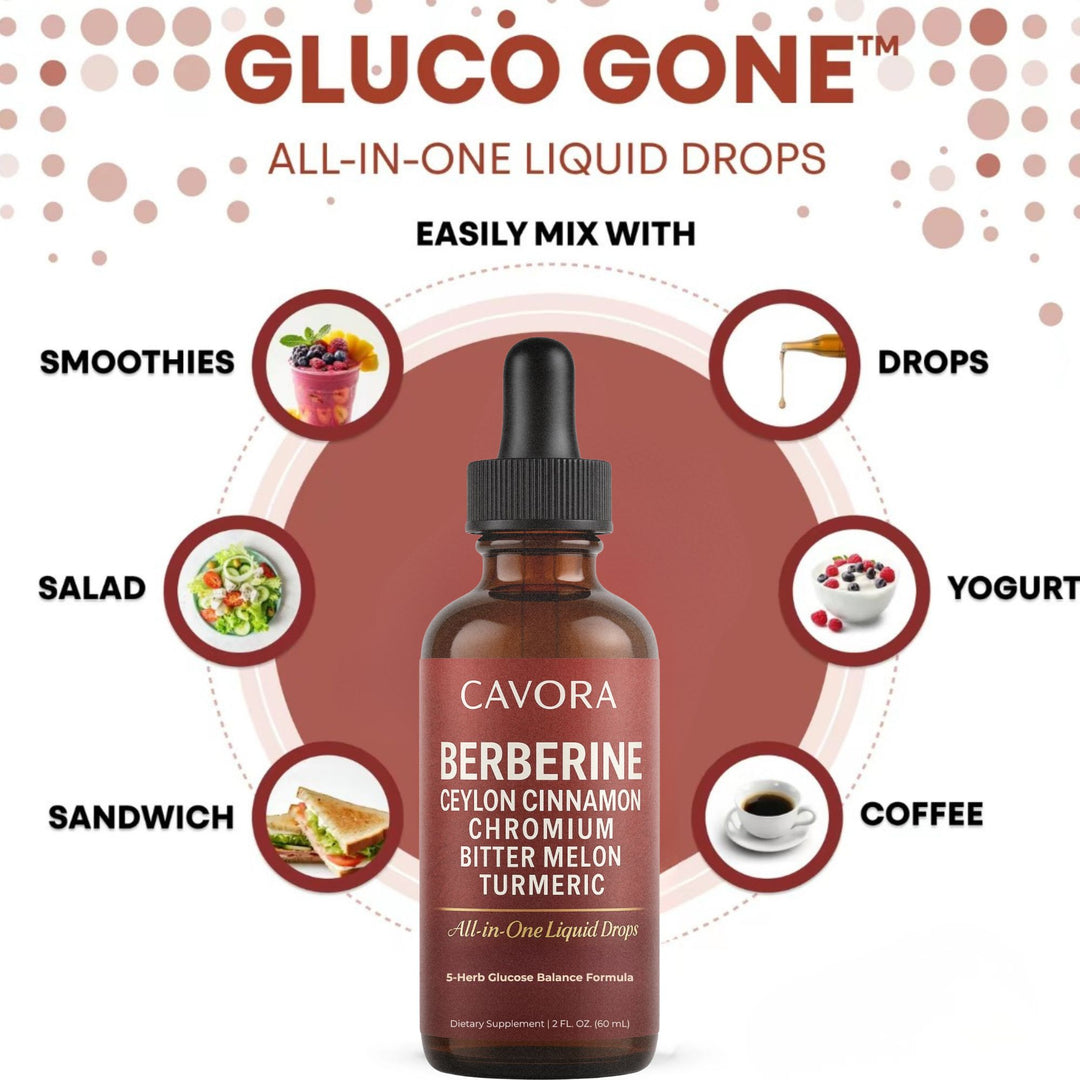 Cavora® Ceylon Cinnamon Berberine Liquid Drops