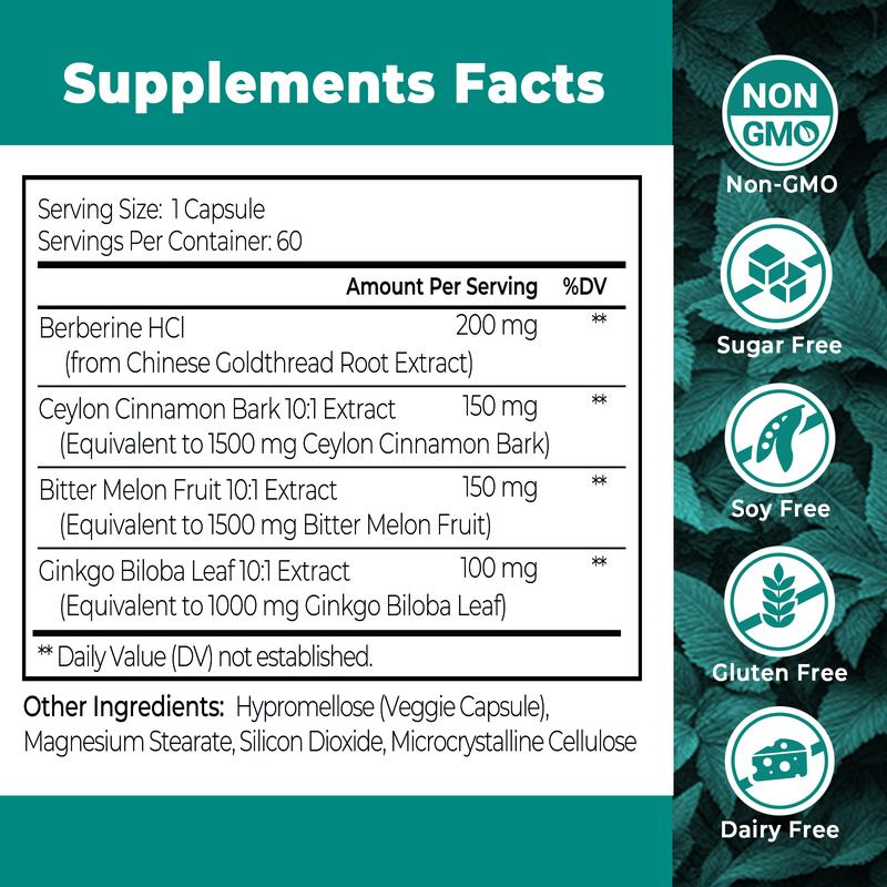 Cavora® Golden Berberine Supplement