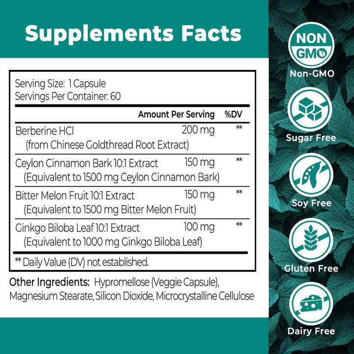 Cavora® Golden Berberine Supplement